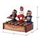 Mr. Christmas 10" Animated Bandstand Bears